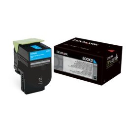 Lexmark 800X2 / 80C0X20 Toner cyan original - passend für Lexmark CX 510 de