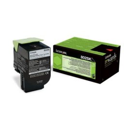 Lexmark 802SK / 80C2SK0 Toner schwarz original - passend für Lexmark CX 310 dn