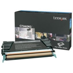 Lexmark C734A2KG Toner schwarz original - passend für Lexmark X 738 DTE
