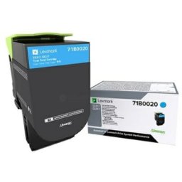 Lexmark 71B20C0 Toner cyan original - passend für Lexmark CS 317 dn