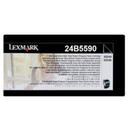 Lexmark 24 B 5590 Toner schwarz original - passend für Lexmark XS 548 DE