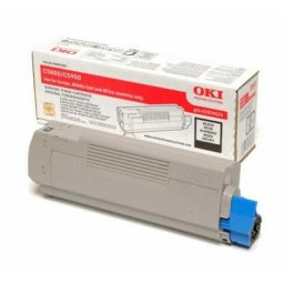 OKI 43324424 Toner schwarz original - passend für OKI C 5800 DN
