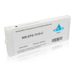 Mutoh T410 / C 13 T 410011 Tintenpatrone cyan kompatibel - passend für Mutoh Falcon RJ 6100