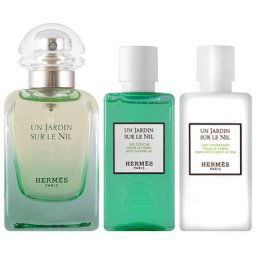 Hermès Un Jardin Sur Le Nil EDT Geschenkset EDT 50 ml + 40 ml Körperlotion + 40 ml Duschgel