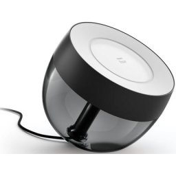 Philips Hue LED Tischleuchte Iris, LED fest integriert, Farbwechsler, Plug & Play-Lampe, Steuerung mit App oder Sprache, Hue Bridge