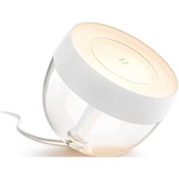 Philips Hue LED Tischleuchte Iris, Bluetooth, Dimmfunktion, Farbwechsel, Nachtlichtfunktion, Timerfunktion, LED fest integriert, Farbwechsler, Kaltweiß, Neutralweiß, Tageslichtweiß, Warmweiß, integriertes Leuchtmittel, Steuerung per Bluetooth oder Hue...