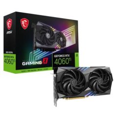 MSI GeForce RTX 4060 Ti GeForce RTX 4060 Ti GAMING X 8G Grafikkarte (8 GB, GDDR6)