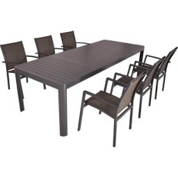 Garden Pleasure Garten-Essgruppe AMIRA, (7-tlg)