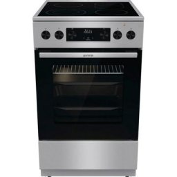 GORENJE Elektro-Standherd GECS5C, mit 2-fach-Teleskopauszug, Aqua Clean