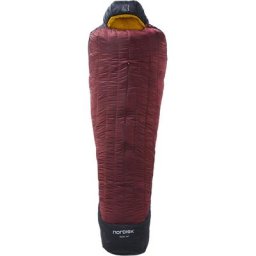 Nordisk Oscar -20° Mummy Schlafsack L schwarz/rot 2023 Schlafsäcke
