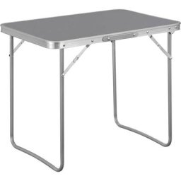 Campingtisch Klapptisch Reisetisch mit Griff, 70x50x60cm(LxBxH) zusammenklappbar Gartentisch aus