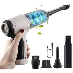 3 in 1 kabelloser Mini Handstaubsauger, auto staubsauger, mit 4 Ausläufen, 120W 9000PA