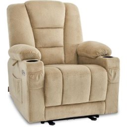 Fernsehsessel elektrisch verstellbar, Relaxsessel mit Liegefunktion, tv Sessel mit Massage &