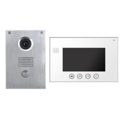 Türsprechanlage mit Kamera VT551 + VT670W-Weiss