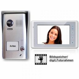 DT602+DT27W-Komb. Videosprechanlagen Gegensprechanlagen Klingel mit Kamera Monitor