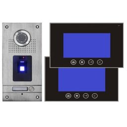 Video-Türsprechanlage-mit-Fingerprint VT56+2xVT670