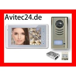 1-FAMILIENHAUS VIDEO TÜRSPRECHANLAGE KLINGELANLAGE SPRECHANLAGE DT591+DT27W