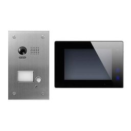DT603fe1+ DT47M-B Videosprechanlage Türanlage Video Gegensprechanlage 2-Draht