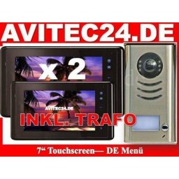 TÜRSPRECHANLAGE SPRECHANLAGE MIT KAMERA