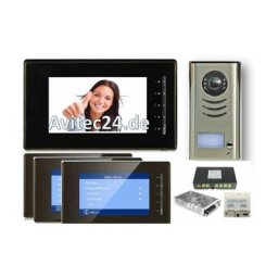 VIDEO TÜRSPRECHANLAGE DT591 + 3x DT6910 SONY CCD
