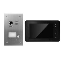Video Türsprechanlage 2-Draht DT603F-fe1 + DT27b 170 Grad CCD
