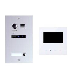 ES1m+ 1x DX439 WLAN Video Türsprechanlage Videosprechanlage 1-Familienhaus 2Draht