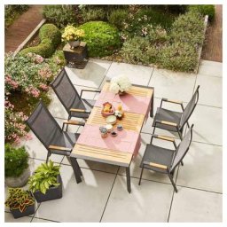 Siena Garden Garten-Essgruppe Savona, (5-tlg)
