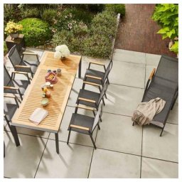 Siena Garden Garten-Essgruppe Savona, (8-tlg)
