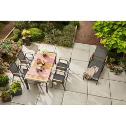 Siena Garden Garten-Essgruppe Savona, (6-tlg)
