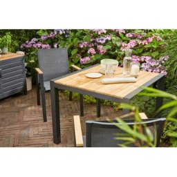 Siena Garden Garten-Essgruppe Savona, (3-tlg)