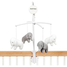 Nattou Mobile Elefant, mit Melodie