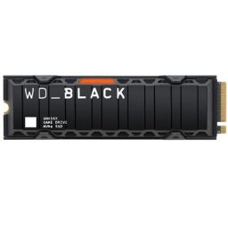 WD_Black SN850X NVMe with Heatsink interne Gaming-SSD (2 TB) 7300 MB/S Lesegeschwindigkeit, 6600 MB/S Schreibgeschwindigkeit, PCI Express 4.0
