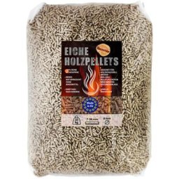 Eiche Pellets 30 kg Grill Smoker Holz Pizzaofen bbq Pellet Outdoor Ofen Grillen Chunks Holzpellets