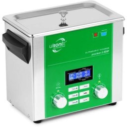 Ultraschallgerät Degas Sweep Pulse Ultraschallreiniger Ultraschallbad 3L 160W - Silbern