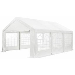 Partyzelt Gala 3 x 6 m - UV-Schutz Plane, flexible Seitenwände - Pavillon stabil, groß - Outdoor