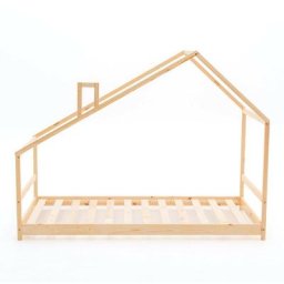 Kinderbett Montessori aus Ökologisches Holz Robincool Sweet Dreams 198x95x150 cm für Matratze