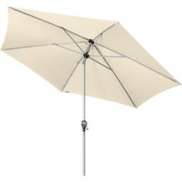 Sonnenschirm Active Kurbelschirm mit Auto-Knickvorrichtung 320 cm natur - Doppler