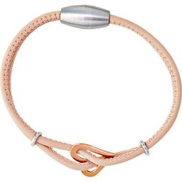 Damen Armband ""296541662000"", 925er Silber/Leder