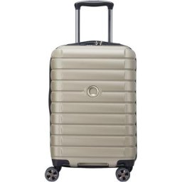 4-Doppelrollen-Trolley, Hartschale, TSA-Schloss, uni