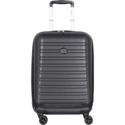 4-Doppelrollen-Trolley, Hartschale, Emblem, TSA-Schloss, uni