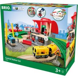 World - Großes City Bahnhof Set