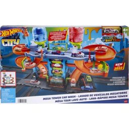 City Mega-Autowaschanlage, inkl. Color Shifters-Auto