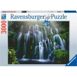 Puzzle ""Wasserfall auf Bali"", 3000 Teile