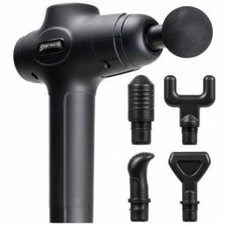 SPORTINATOR ""Level Up"" Massagepistole inkl. Zubehör schwarz