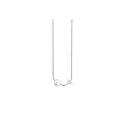 CAÏ Collierkettchen 925/- Sterling Silber rhodiniert Perle