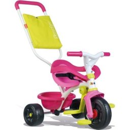 Smoby Dreirad Be Fun Komfort, rosa, Made in Europe