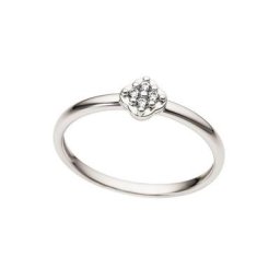 Firetti Diamantring Klein, Eckig