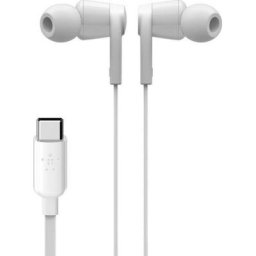 Belkin Rockstar In-Ear Kopfhörer mit USB-C-Stecker Headset (Geräuschisolierung)