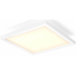 Philips Hue LED Deckenleuchte Aurelle, Dimmfunktion, LED fest integriert, Warmweiß, 60x60x4,6