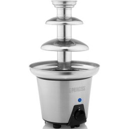 PRINCESS Schokoladenbrunnen 292998 XL, 3 Ebenen, Warmhaltefunktion, 0,7 Liter, 90 Watt